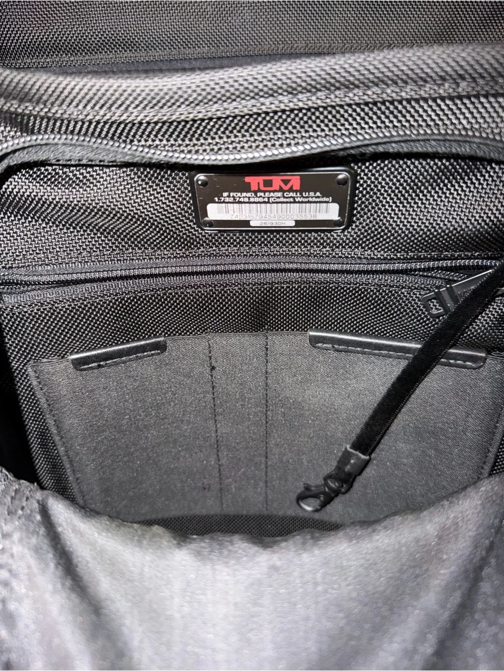 Tumi Messenger Briefcase with Shoulder Strap